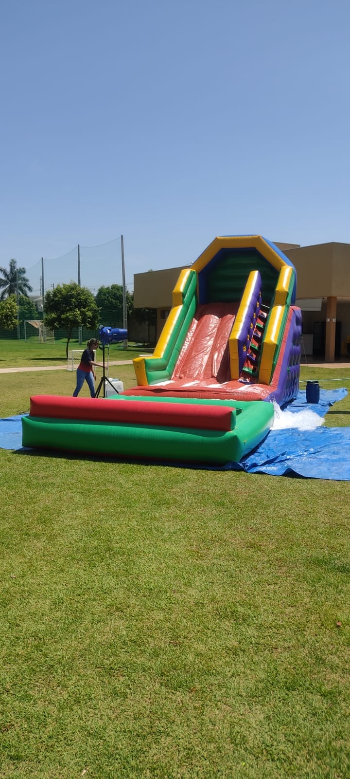 Toboágua com Piscina
